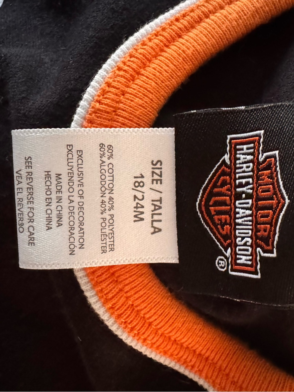Harley-Davidson Toddler romper